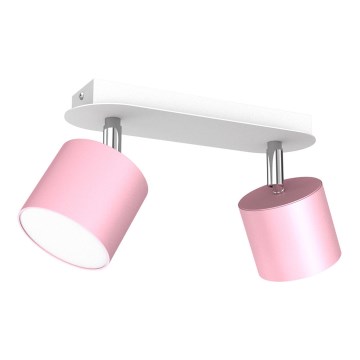 Spotlight DIXIE 2xGX53/11W/230V pink