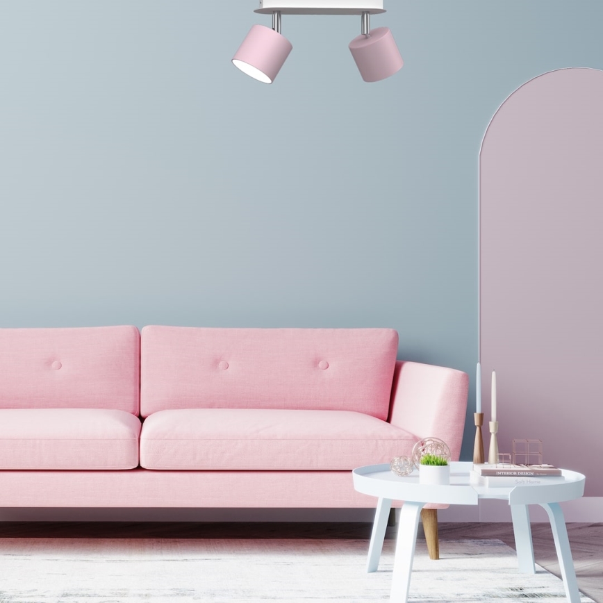 Spotlight DIXIE 2xGX53/11W/230V pink