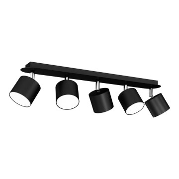 Spotlight DIXIE 5xGX53/11W/230V black