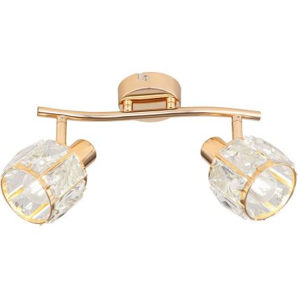 Spotlight DUBAI 2xE14/40W/230V rose gold