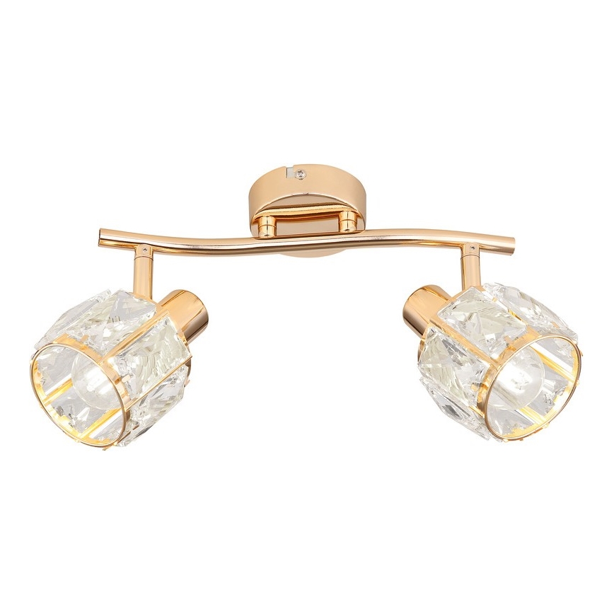 Spotlight DUBAI 2xE14/40W/230V rose gold