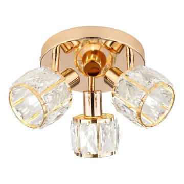 Spotlight DUBAI 3xE14/40W/230V d. 36 cm rose gold