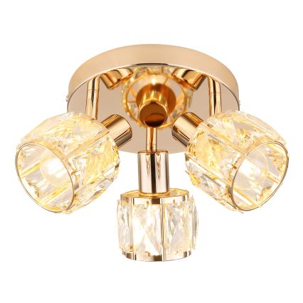 Spotlight DUBAI 3xE14/40W/230V d. 36 cm rose gold