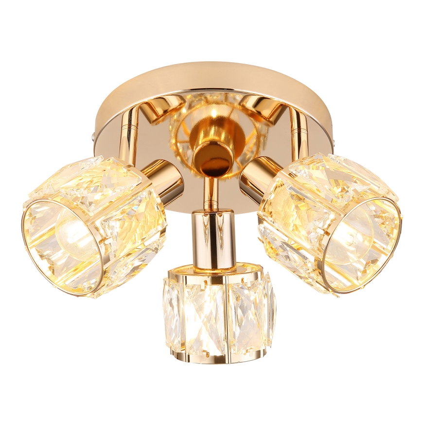 Spotlight DUBAI 3xE14/40W/230V d. 36 cm rose gold