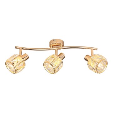 Spotlight DUBAI 3xE14/40W/230V rose gold