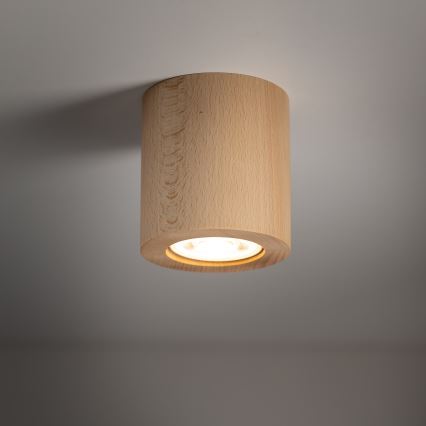 Spotlight EVE 1xGU10/10W/230V beech