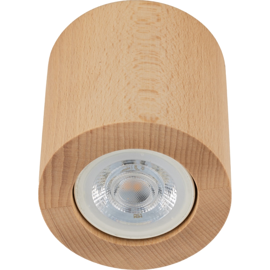 Spotlight EVE 1xGU10/10W/230V beech