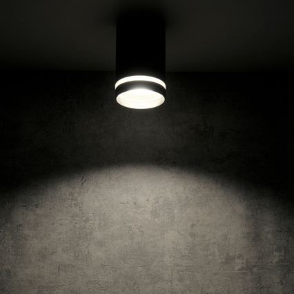 Spotlight FABRI 1xGU10/10W/230V black