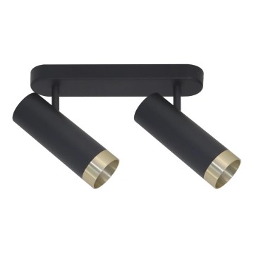Spotlight FADO 2xGU10/10W/230V black