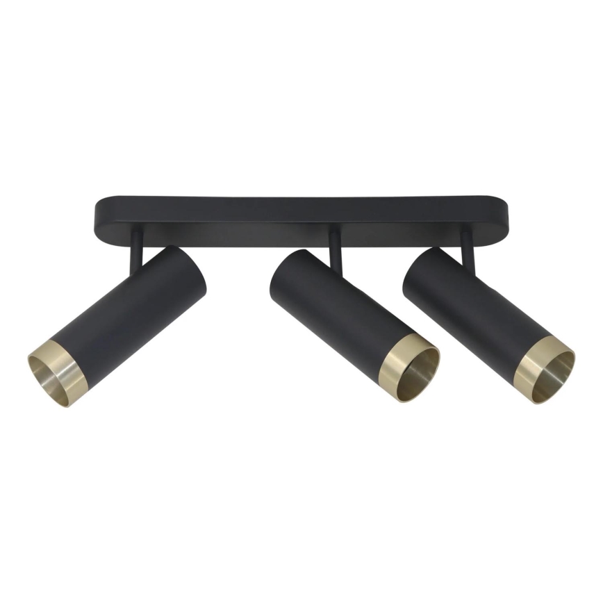 Spotlight FADO 3xGU10/10W/230V black