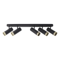 Spotlight FADO 5xGU10/10W/230V black