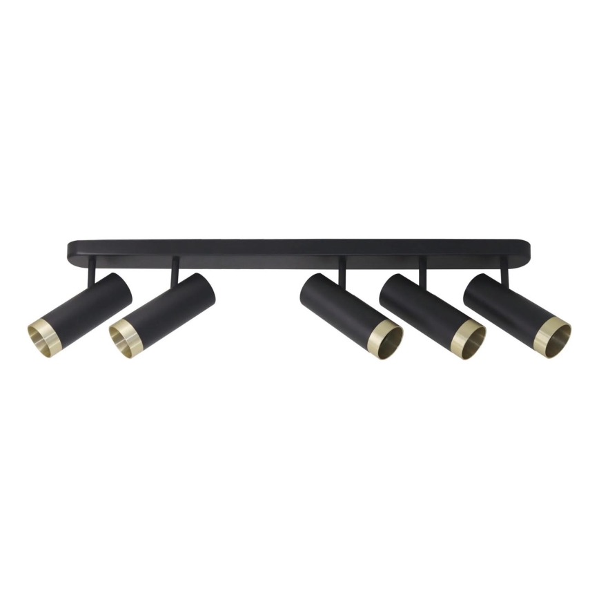 Spotlight FADO 5xGU10/10W/230V black