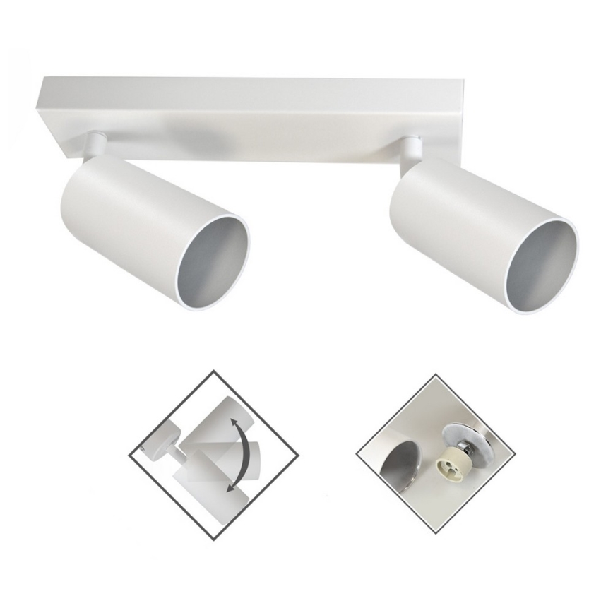 Spotlight FARGO 2xGU10/30W/230V white