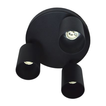 Spotlight FARGO 3xGU10/30W/230V black