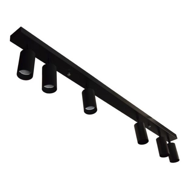Spotlight FARGO 6xGU10/30W/230V black