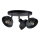 Spotlight FAUN 3xE27/60W/230V black