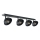 Spotlight FAUN 4xE27/60W/230V black