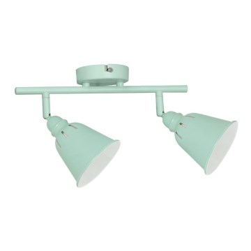 Spotlight FIONA 2xE14/8W/230V green