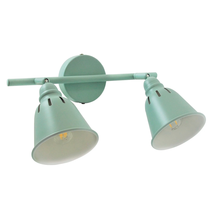 Spotlight FIONA 2xE14/8W/230V green