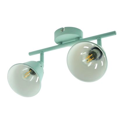 Spotlight FIONA 2xE14/8W/230V green