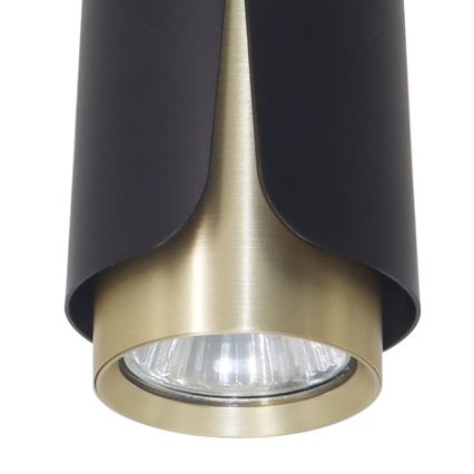 Spotlight FLOWER 1xGU10/8W/230V black