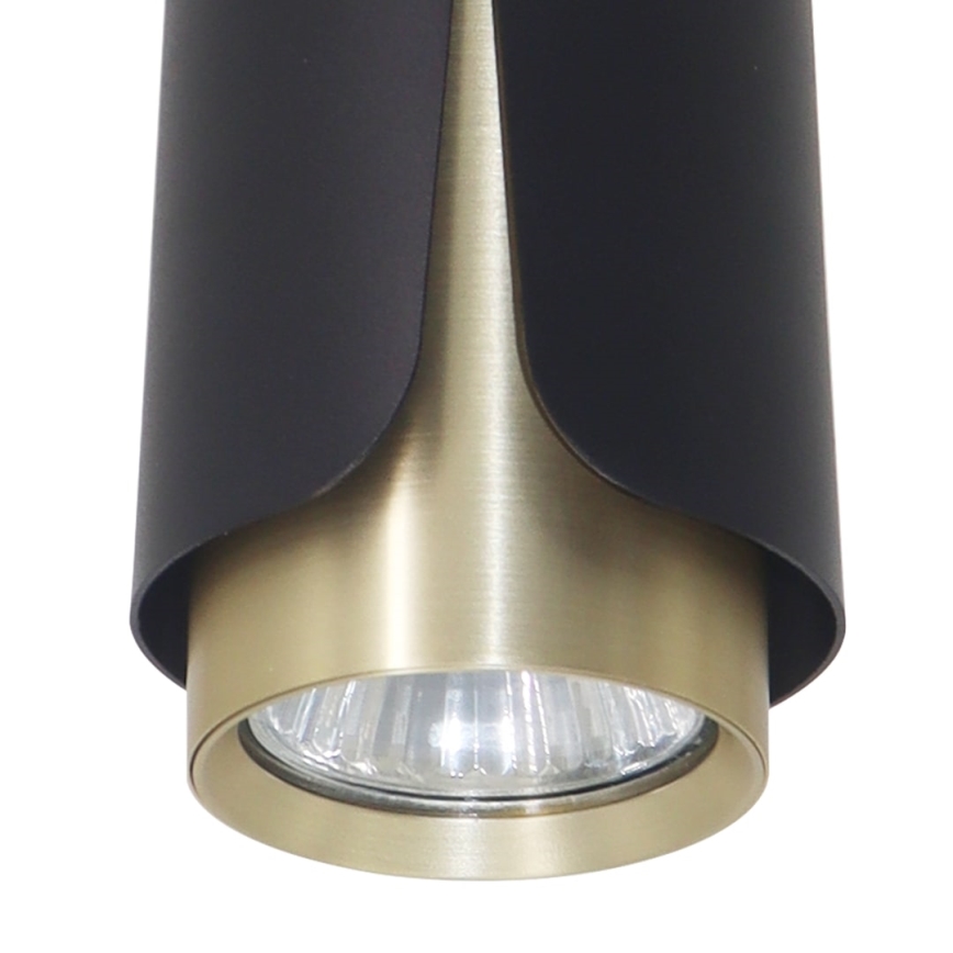 Spotlight FLOWER 1xGU10/8W/230V black