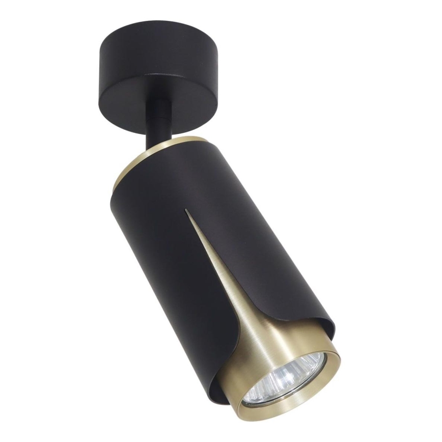 Spotlight FLOWER 1xGU10/8W/230V black