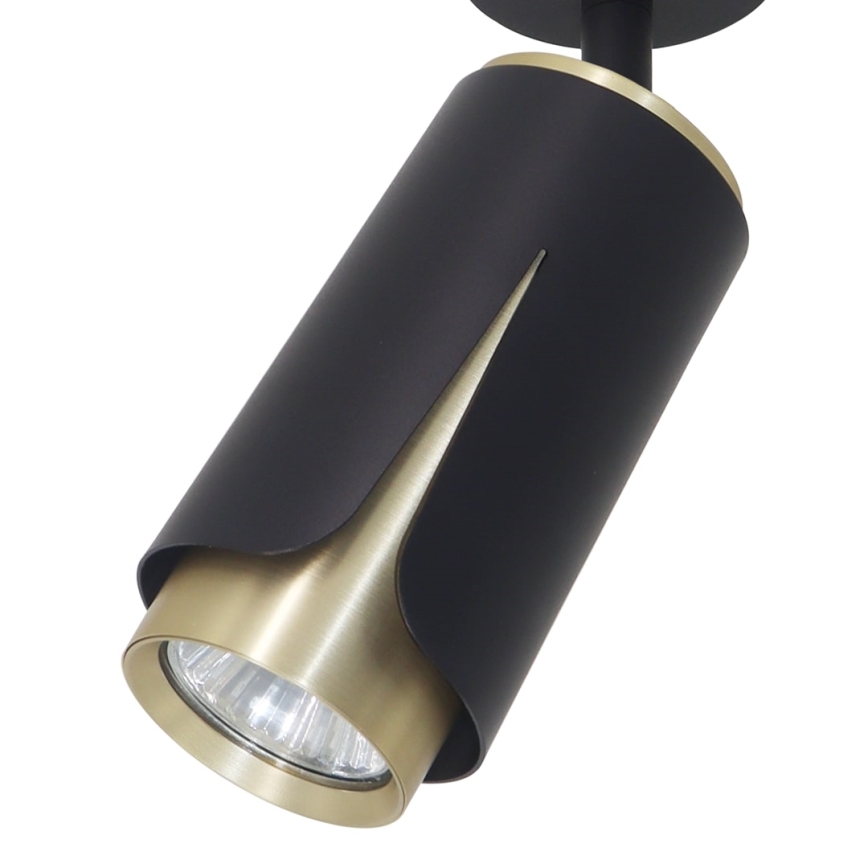 Spotlight FLOWER 1xGU10/8W/230V black