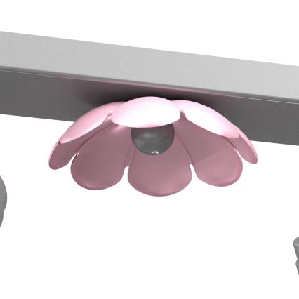 Spotlight FLOWER 2xGU10/8W/230V matte chrome