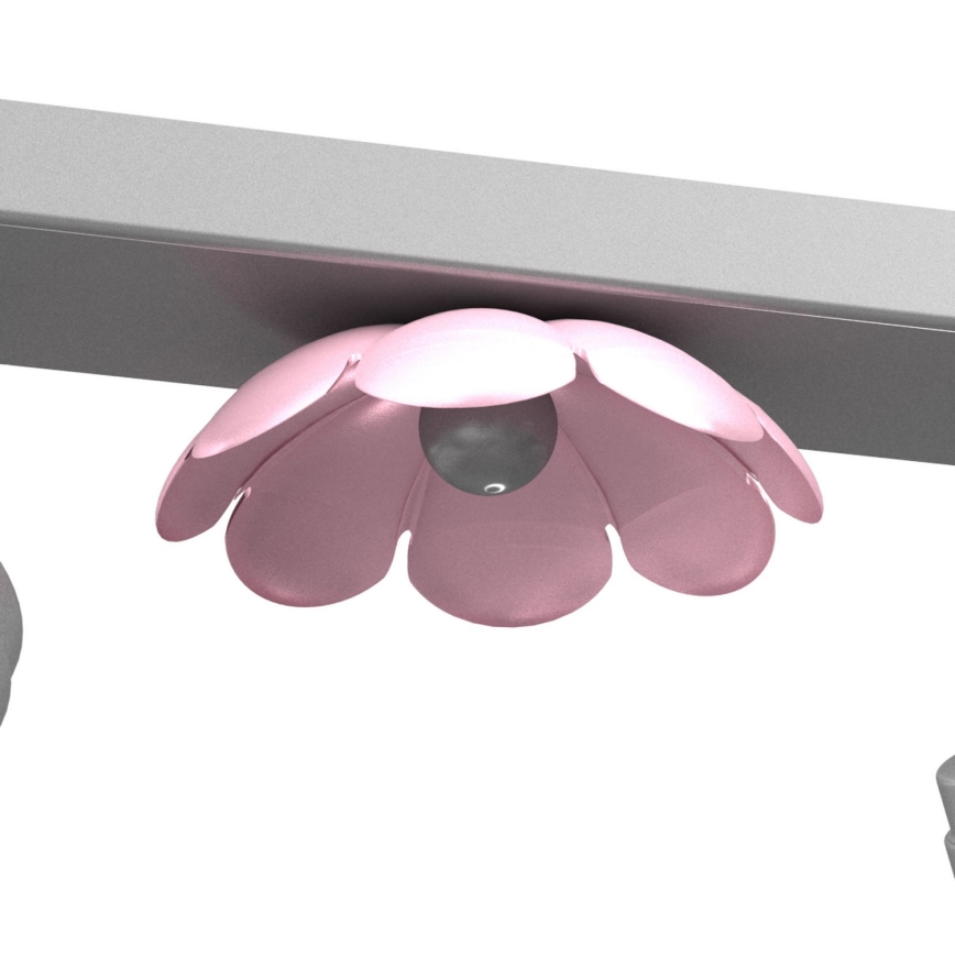 Spotlight FLOWER 2xGU10/8W/230V matte chrome