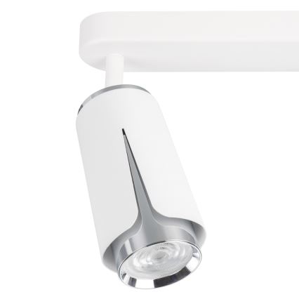 Spotlight FLOWER 2xGU10/8W/230V white