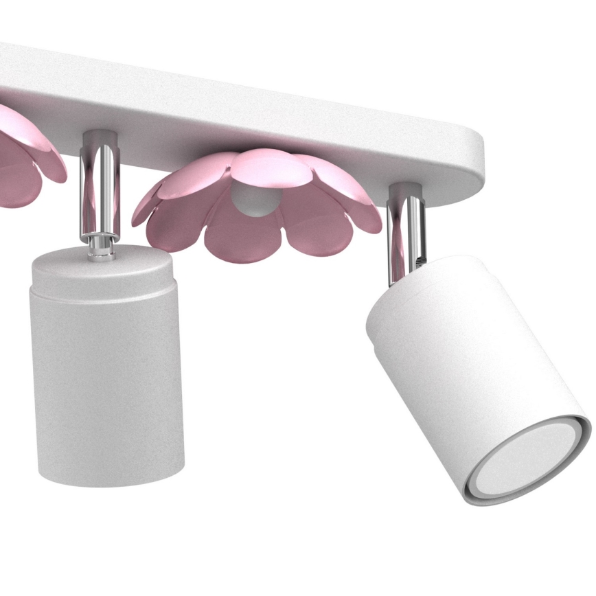 Spotlight FLOWER 3xGU10/8W/230V white