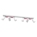 Spotlight FLOWER 6xGU10/8W/230V white