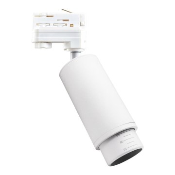 Spotlight for 3-phase rail system MICA 1xGU10/25W/230V white