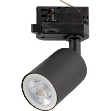 Spotlight for 3-phase rail system TOP 1xGU10/10W/230V black