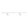 Spotlight for ALTEAR track system, 2× GU10/10W/230V, 1 m, white