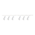 Spotlight for MICA track system 6xGU10/10W/230V white/matte chrome