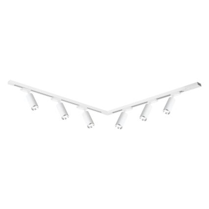 Spotlight for MICA track system 6xGU10/10W/230V white/matte chrome