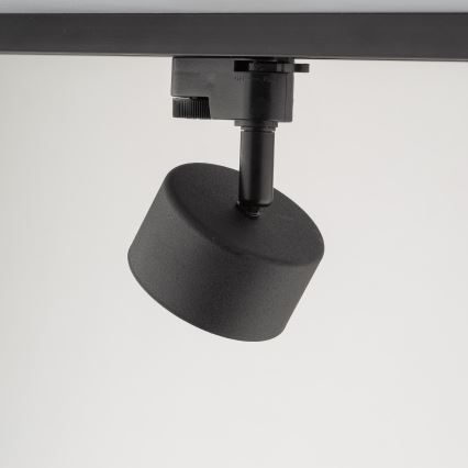 Spotlight for 1-phase rail system AVIA 1xGX53/15W/230V black