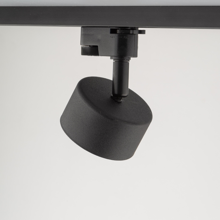 Spotlight for 1-phase rail system AVIA 1xGX53/15W/230V black