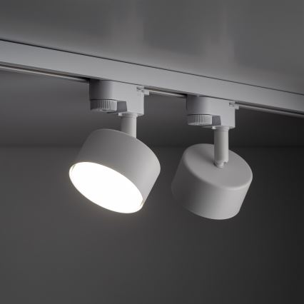 Spotlight for 1-phase rail system AVIA 1xGX53/15W/230V white