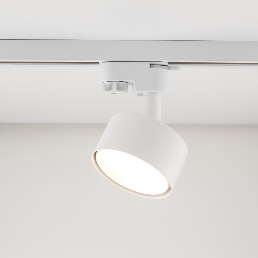 Spotlight for 1-phase rail system AVIA 1xGX53/15W/230V white