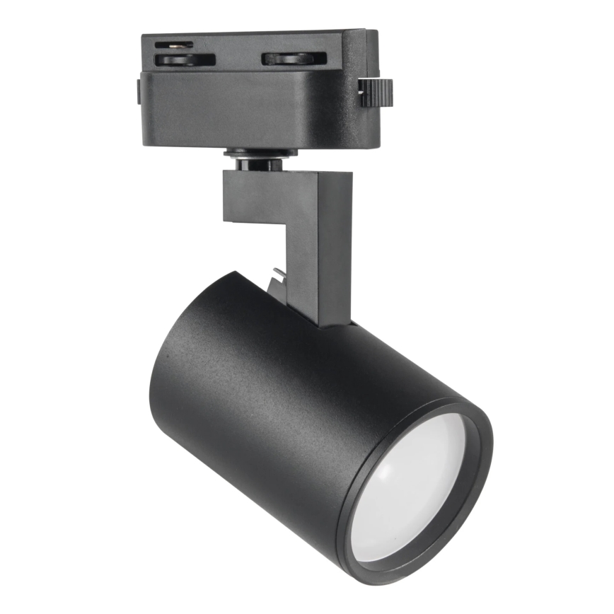 Spotlight for rail system LYNX 4xGU10/10W/230V + 2 x 75 cm rail system black