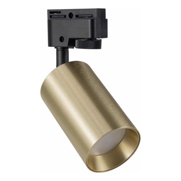 Spotlight for rail system MARIBEL 1xGU10/10W/230V gold