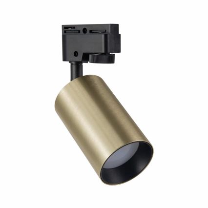 Spotlight for rail system MARIBEL 1xGU10/10W/230V gold