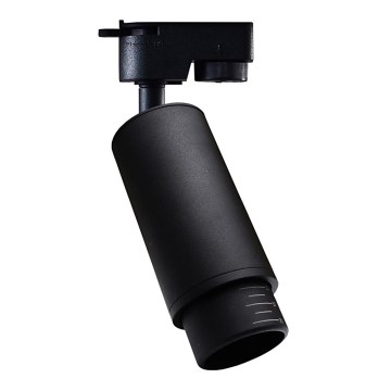 Spotlight for rail system MICA 1xGU10/25W/230V 1-phase black