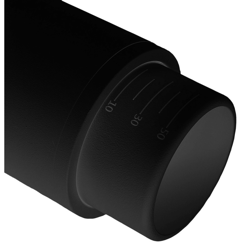 Spotlight for rail system MICA 1xGU10/25W/230V 1-phase black