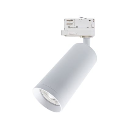 Spotlight for rail system MICA 1xGU10/25W/230V 3-phase white