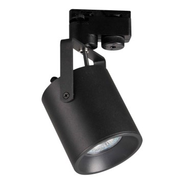 Spotlight for rail system MINOR 1xGU10/10W/230V black