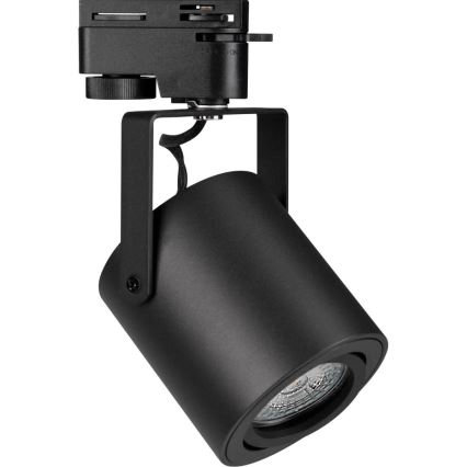 Spotlight for rail system MINOR 1xGU10/10W/230V black